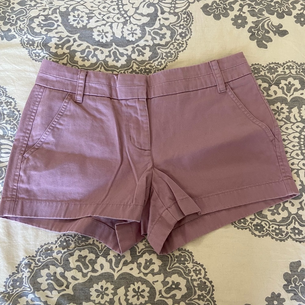 J. Crew 4 inch stretch chino shorts